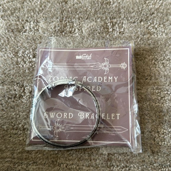 Bookish Box Zodiac Academy Inspired Sword Bracelet - Picture 4 of 5